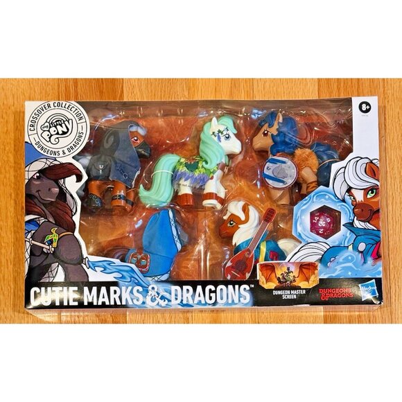 D&D My Little Pony Cutie Marks Dungeons & Dragons Action Figure D20 Crossover - Picture 1 of 6